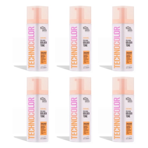 Bondi Sands Caramel Technocolor Self Tanning Foam 200mL Pack of 6