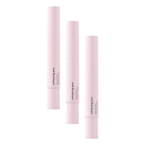 GEM Whitening Pen Coconut Mint 4mL x 4 Bundle of 3