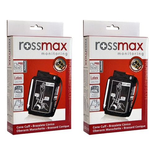 Rossmax Blood Pressure Cuff Large 34-46cm Pack of 2