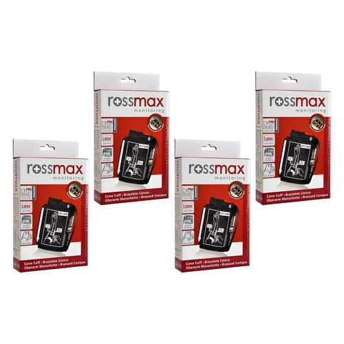 Rossmax Blood Pressure Cuff Small 18-26cm Pack of 4