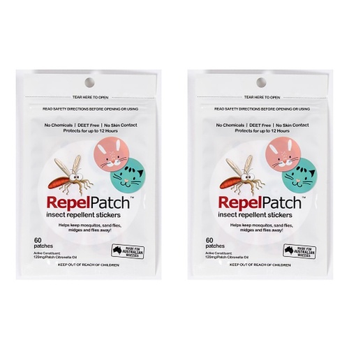 BitePatch Repel Patch 60 Pack x 15 Bundle of 2