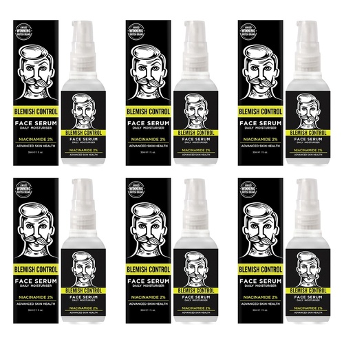 Barber Pro Blemish Control Daily Serum 30mL Pack of 6