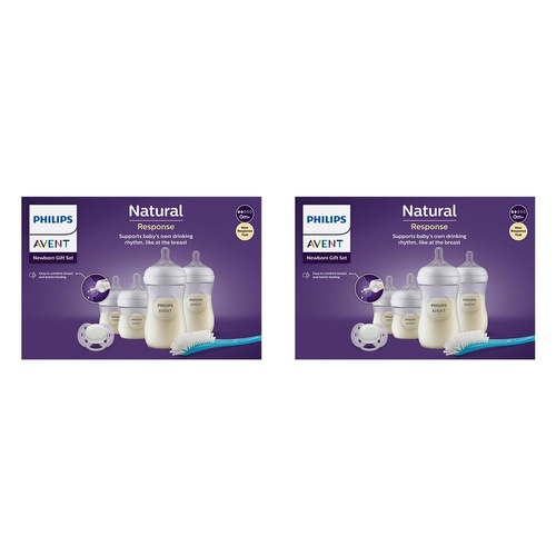 Philips Avent 4 Baby Bottle Starter Set Pack of 2