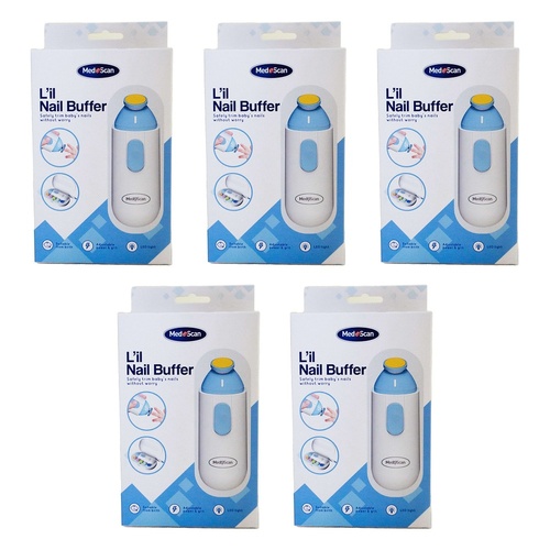 Medescan Little Nail Buffer Pack of 5