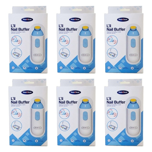 Medescan Little Nail Buffer Pack of 6