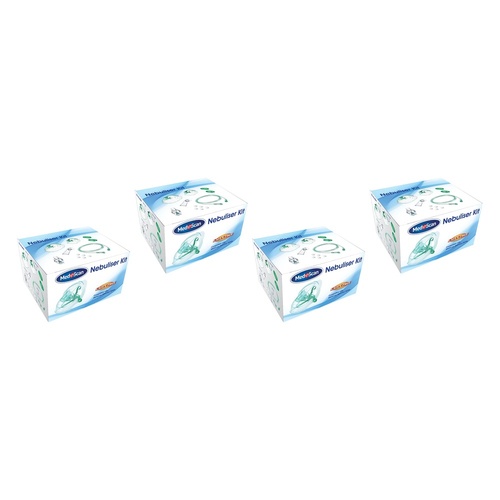 Medescan Nebuliser Replacement Tubing and Mask Kit Pack of 4