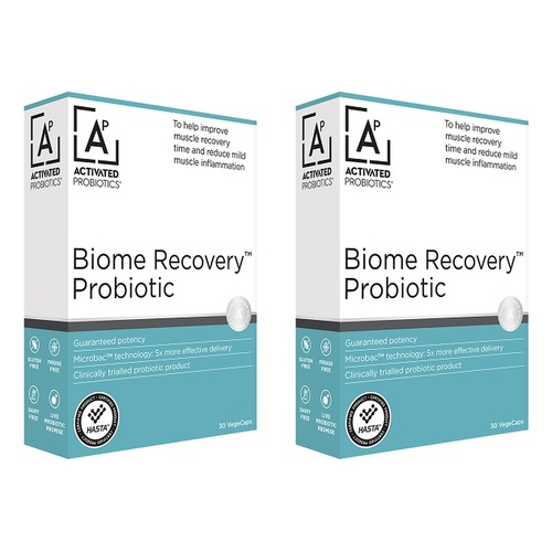 Activated Probiotics Biome Recovery 30 Capsules Pack of 2