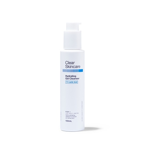 Clear Skincare Hydrating Gel Cleanser 1% Lactic Acid 150mL