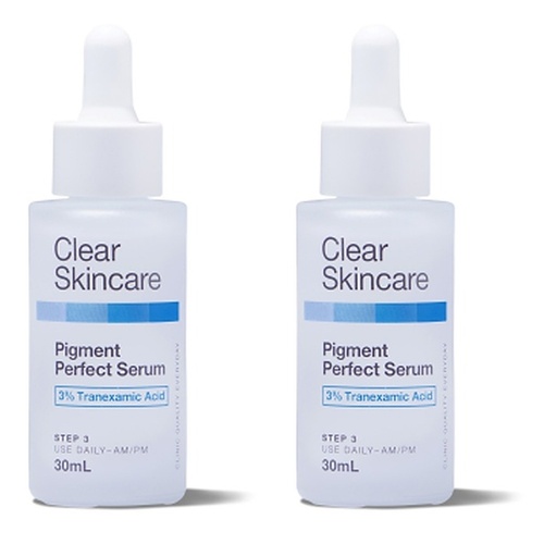 Clear Skincare Pigment Perfect Serum with 3% Tranexamic Acid 30mL Pack of 2