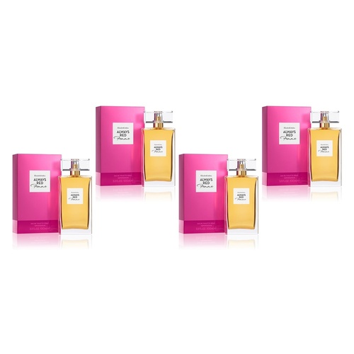 Elizabeth Arden Always Red Femme EDT 100mL Pack of 4
