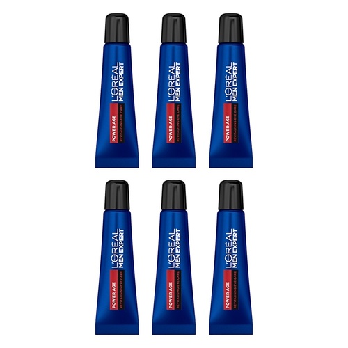 L'Oréal Paris Men Expert Power Age Eye Roller 15mL Pack of 6