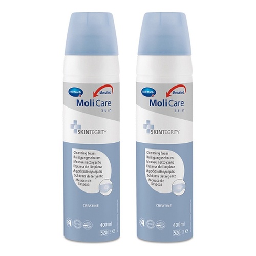 MoliCare Skin Cleansing Foam 400mL Pack of 2