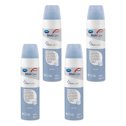 MoliCare Skin Cleansing Foam 400mL Pack of 4