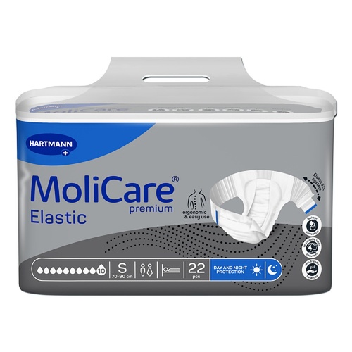 MoliCare Premium Elastic 10 Drops Small 22 Pack x 3