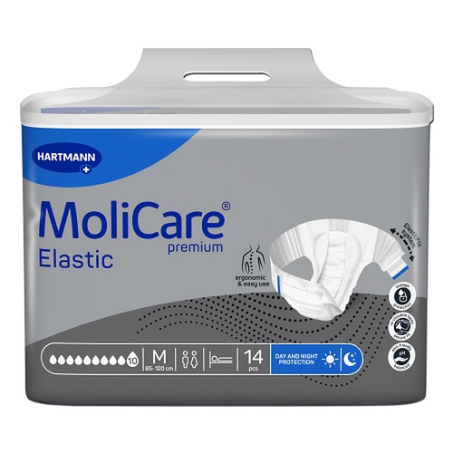 MoliCare Premium Elastic 10 Drops Medium 14 Pack x 4