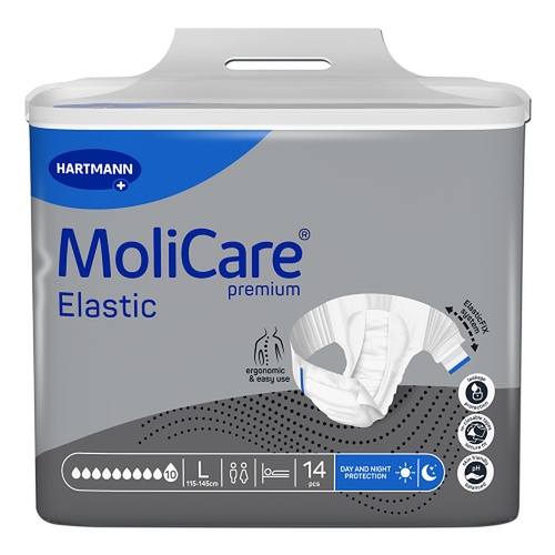 MoliCare Premium Elastic 10 Drops Large 14 Pack x 4