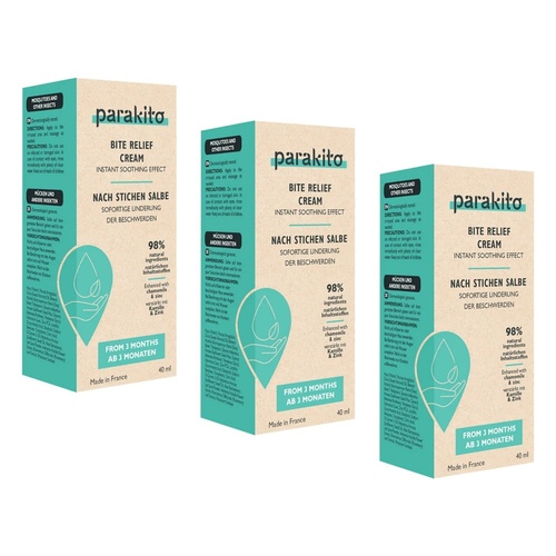 Para'Kito Bite Relief Cream 40mL Pack of 3