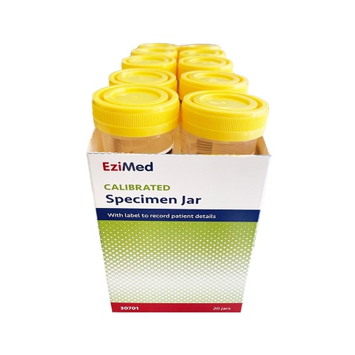 EziMed Specimen Jar Box of 20