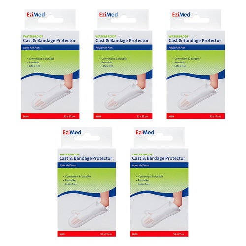 EziMed Adult Half Arm Cast Protector Pack of 5