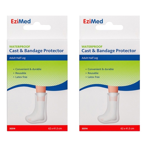 EziMed Adult Half Leg Cast Protector Pack of 2