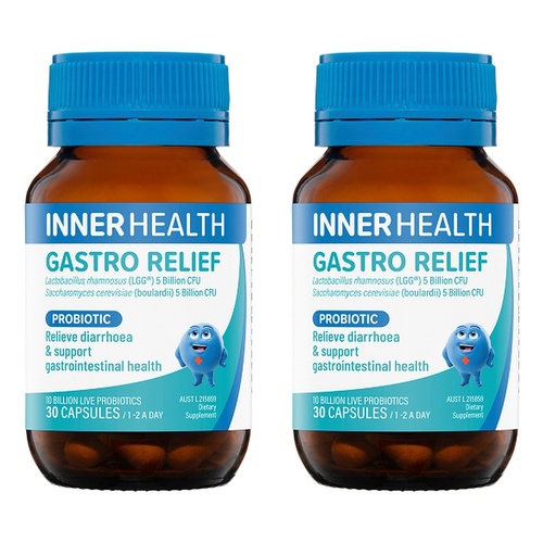 Inner Health Gastro Relief Probiotic 30 Capsules Pack of 2