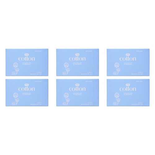 Pharmacy Health Cotton Tips 200 Pack x 6 Bundle of 6