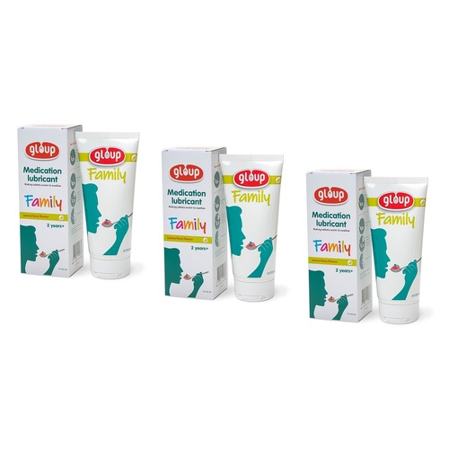 Gloup Family Lubricant Lemon/Lime Level 3 150mL Pack of 3