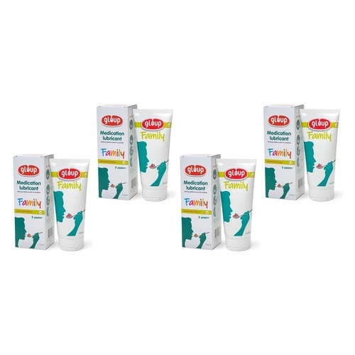 Gloup Family Lubricant Lemon/Lime Level 3 150mL Pack of 4