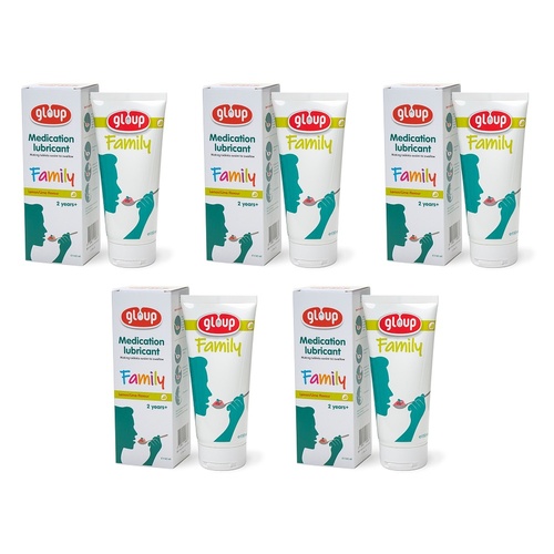 Gloup Family Lubricant Lemon/Lime Level 3 150mL Pack of 5