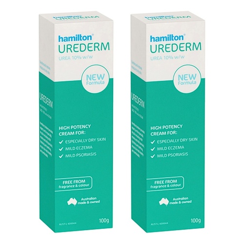 Hamilton Urederm Cream 100g Pack of 2