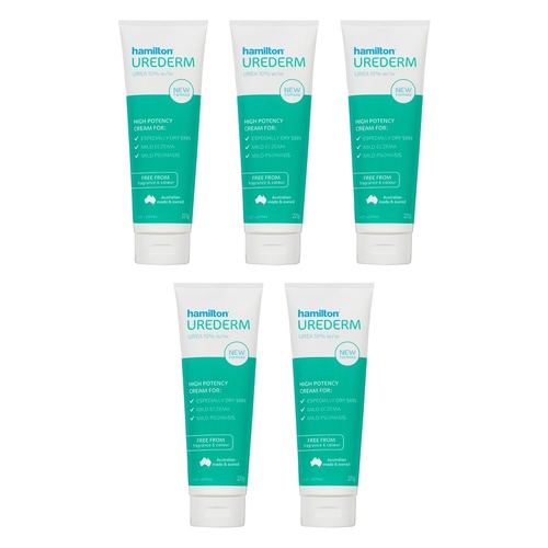 Hamilton Urederm Cream 225g Pack of 5
