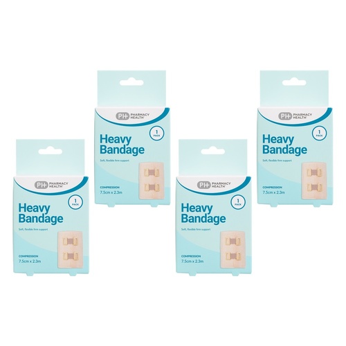Pharmacy Health Crepe Bandage Pack of 4