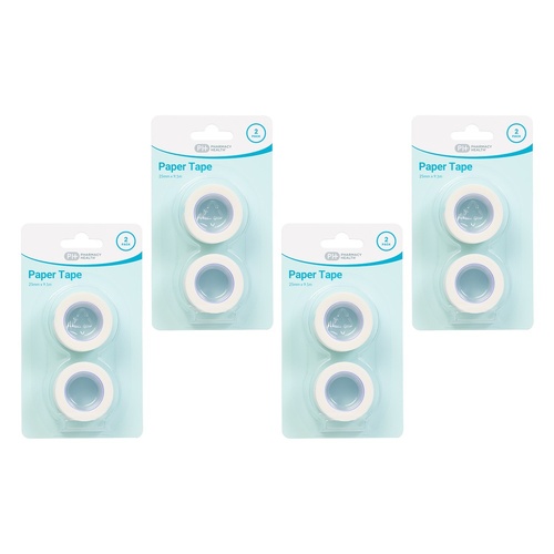Pharmacy Health Paper Tape Pack of 4