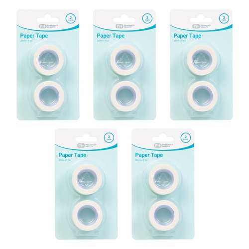 Pharmacy Health Paper Tape Pack of 5
