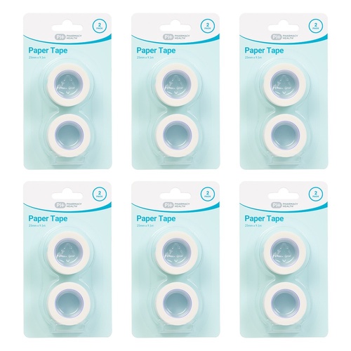 Pharmacy Health Paper Tape Pack of 6