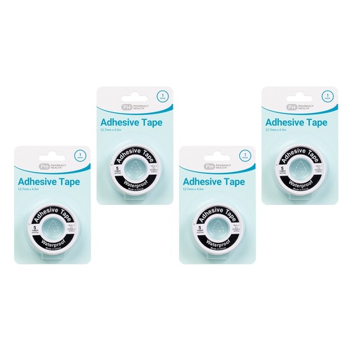 Pharmacy Health Adhesive Tape Pack of 4