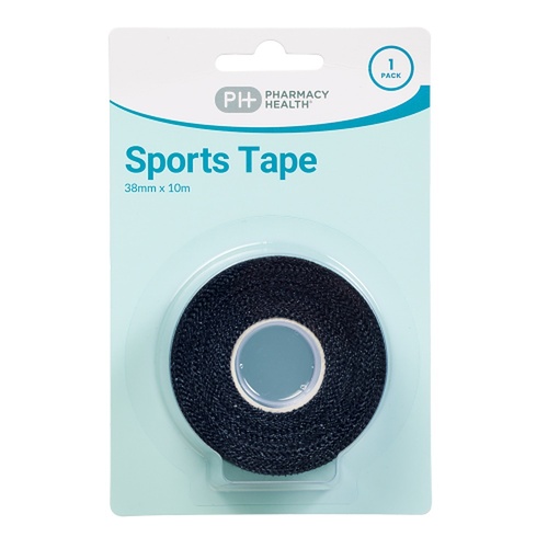 Pharmacy Health Sports Tape Black