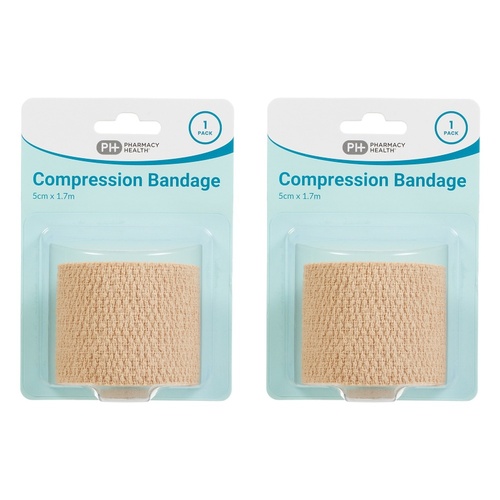 Pharmacy Health Compression Bandage Pack of 2