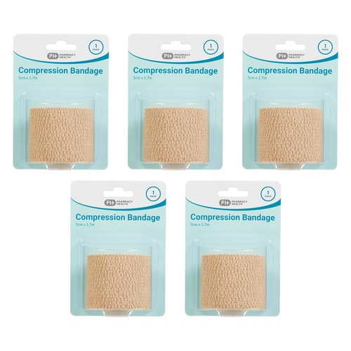 Pharmacy Health Compression Bandage Pack of 5