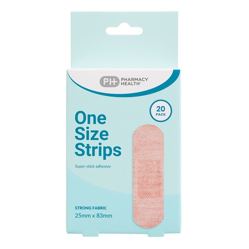 Pharmacy Health Fabric Strips 20 Pack
