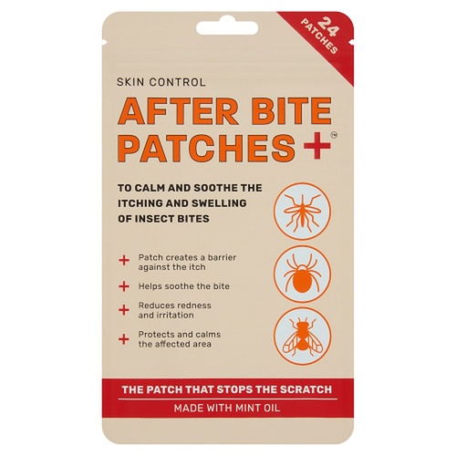 Skin Control After Bite Patches 24 Pack x 12