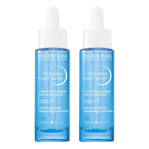 Bioderma Hydrabio Hyalu+ Plumping Hydrating Serum 30ml Pack of 2