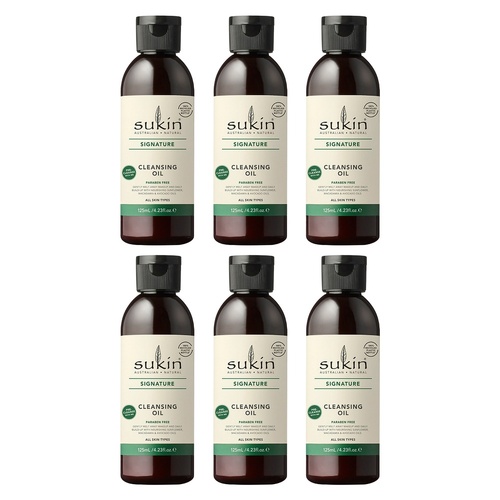 Sukin Signature Natural Cleansing Oil 125mL Pack of 6