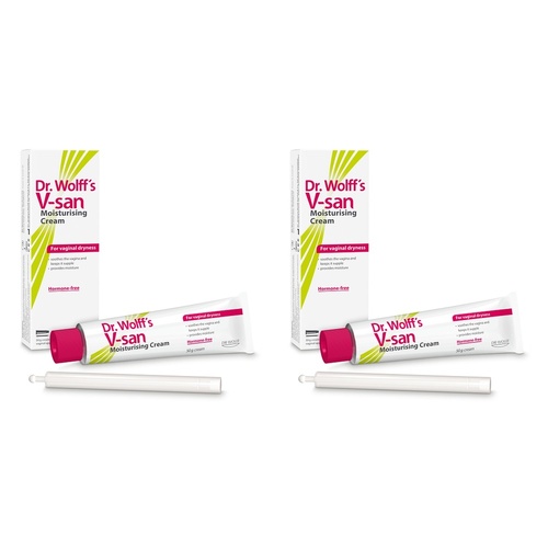 Dr Wolff's V-San Moisturising Cream 50g Pack of 2