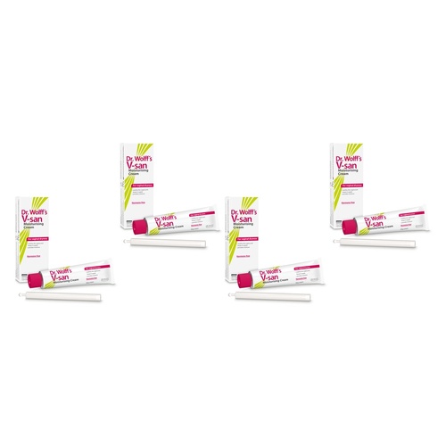 Dr Wolff's V-San Moisturising Cream 50g Pack of 4