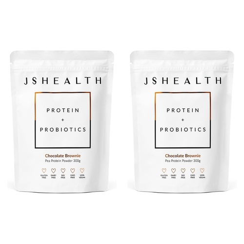 JSHealth Protein + Probiotics Vanilla Bean 300g Pack of 2