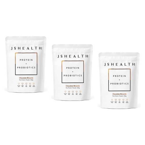 JSHealth Protein + Probiotics Vanilla Bean 300g Pack of 3