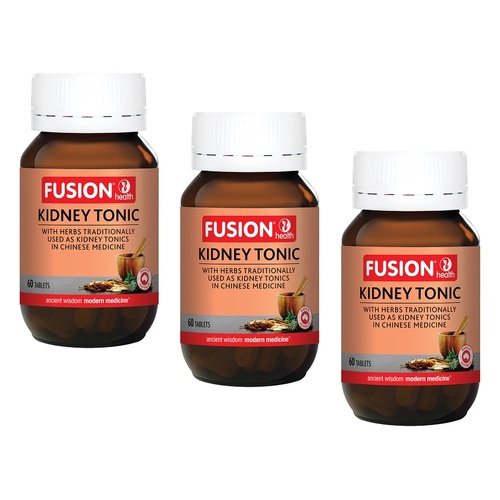Fusion Health Kidney Tonic 60 Tablets Pack of 3