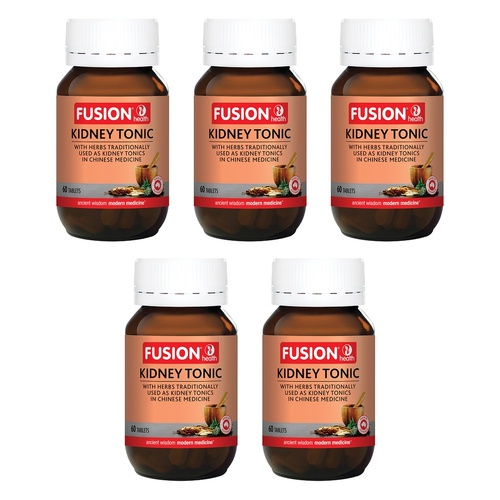 Fusion Health Kidney Tonic 60 Tablets Pack of 5