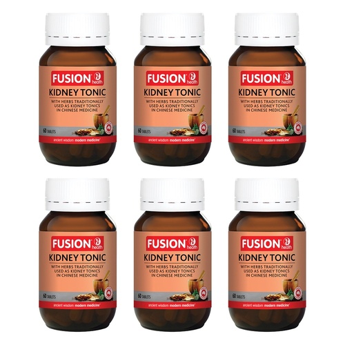 Fusion Health Kidney Tonic 60 Tablets Pack of 6